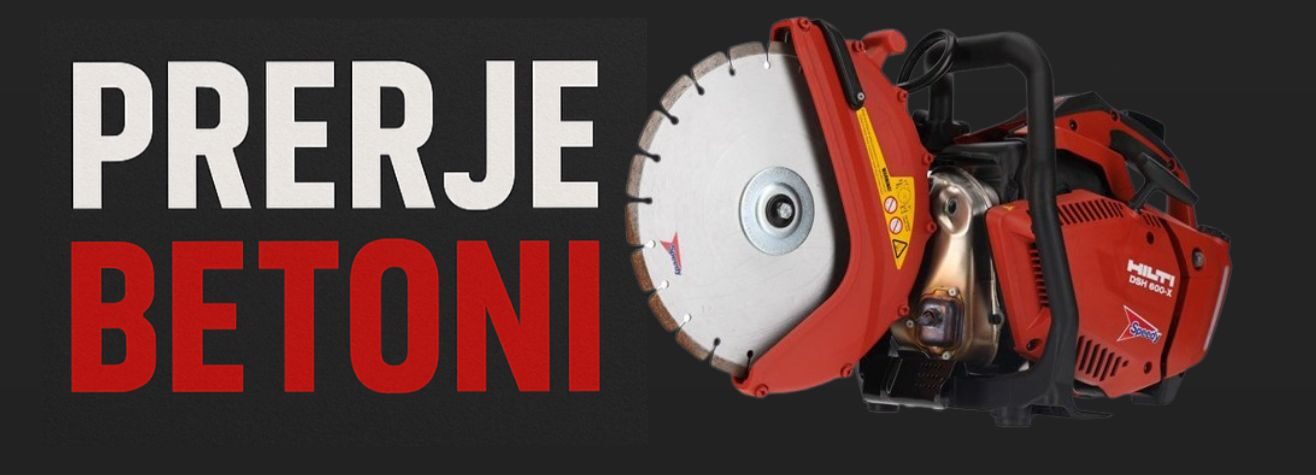 Prerje Betoni